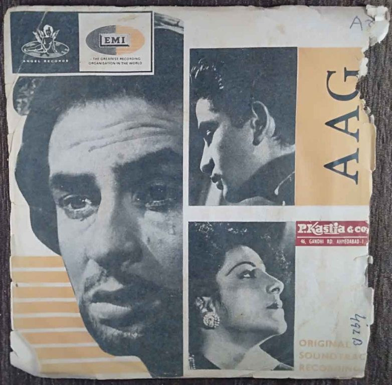 Aag (1948) Ram Ganguli Pre-Owned Vinyl, 7" EP Record