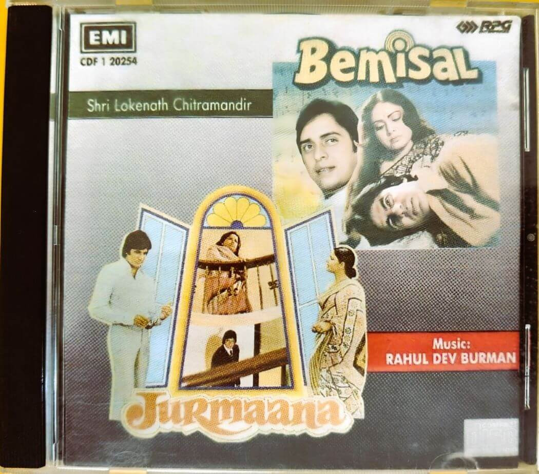 Bemisal (1982) R.D. Burman / Jurmana (1978) R.D. Burman Pre-Owned EMI Imported Audo CD