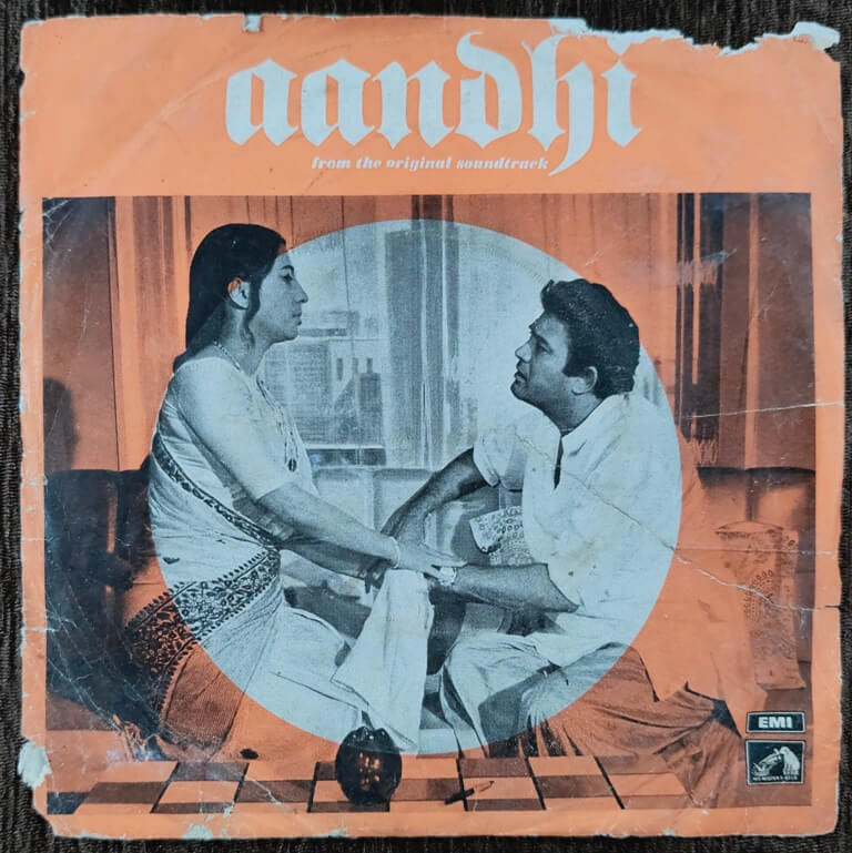 Aandhi (1974) Rahul Dev Burman Pre-Owned Vinyl, 7" EP Record