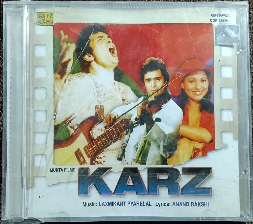 Karz (1980) Laxmikant-Pyarelal Pre-Owned SA RE GA MA, RPG Audio CD