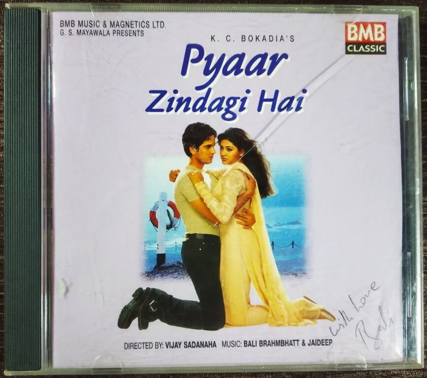 Pyaar Zindagi Hai (2001) Bali Brahmbhatt & Jaideep Pre-Owned Bmb Classic Audio CD