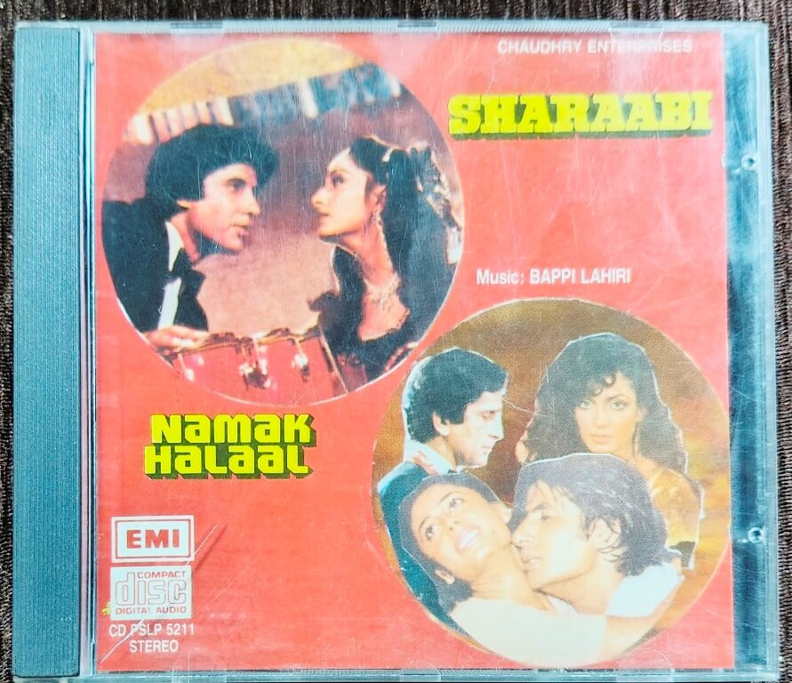 Namak Halaal (1982) Bappi Lahiri  / Sharaabi (1984) Bappi Lahiri Pre-Owned EMI Imported Audio CD