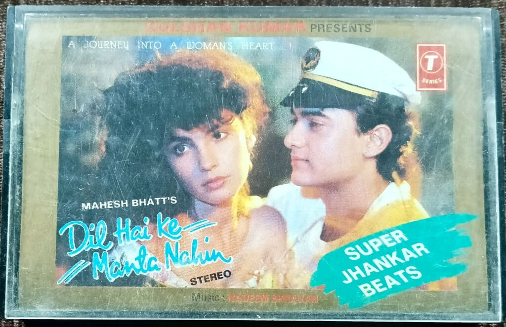 Dil Hai Ke Manta Nahin (1991) Nadeem-Shravan with Super Jhankar Beats Pre-Owned T-Series Audio Cassette