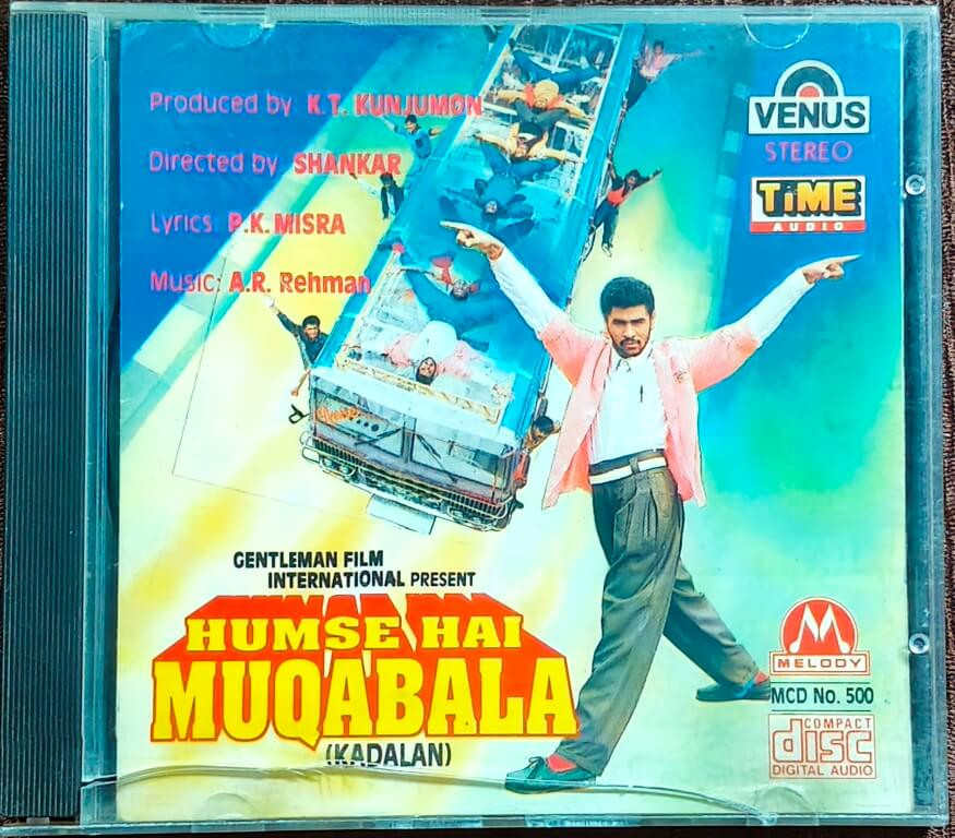 Humse Hai Muqabla (1995) A.R. Rahman Pre-Owned Melody, Time Audio Imported Audio CD