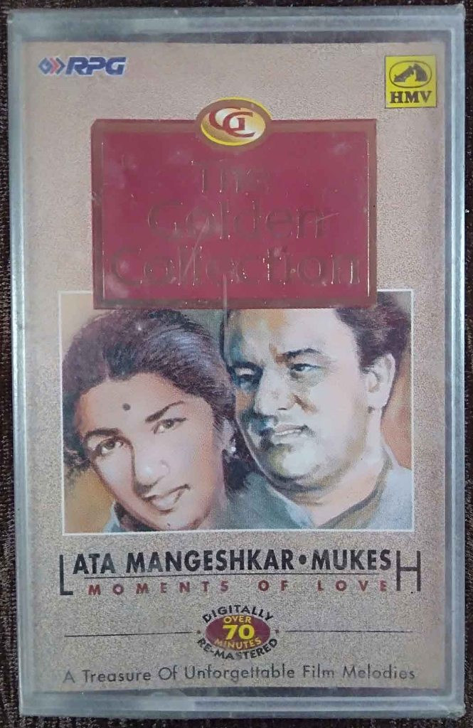 Lata Mangeshkar & Mukesh - Moments Of Love (1998) Compilation Pre-Owned HMV, RPG Audio Cassette