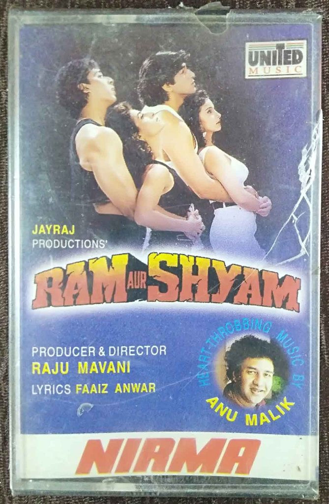 Ram Aur Shyam (1996) Anu Malik Pre-Owned United Music Audio Cassette
