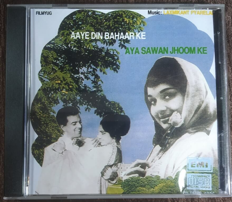 Aaye Din Bahaar Ke (1966) Laxmikant Pyarela / Aya Sawan Jhoom Ke (1969) Laxmikant Pyarelal Pre-Owned EMI Imported Audio CD
