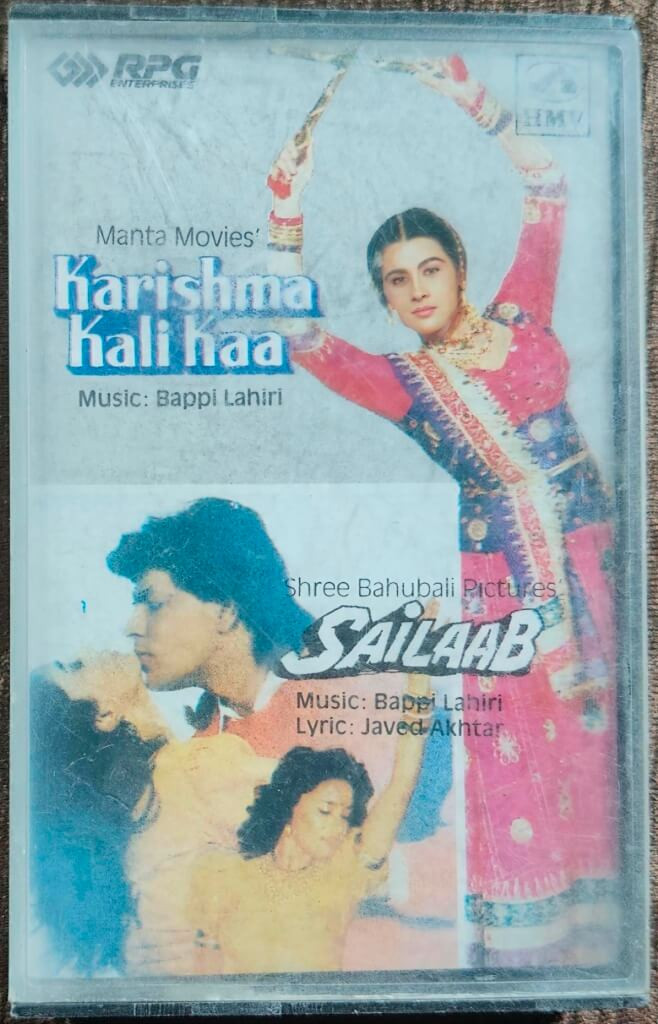 Karishma Kali Kaa (1990) Bappi Lahiri / Sailaab (1990) Bappi Lahiri Pre-Owned His Master's Voice Audio Cassette