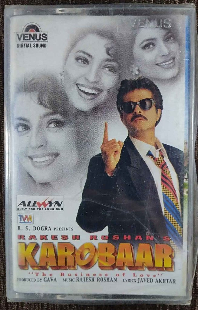 Karobaar - The Business Of Love (2000) Rajesh Roshan Pre-Owned VENUS Audio Cassette