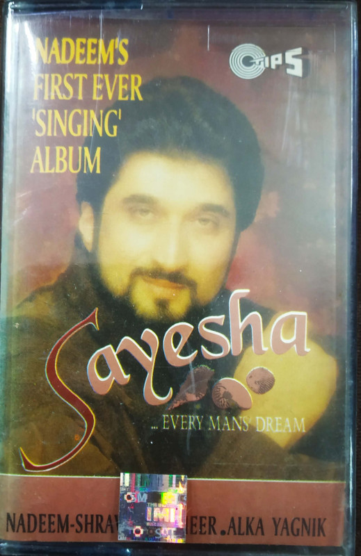 Nadeem-Shravan -Sayesha (...Every Man's Dream) (1994) Nadeem-Shravan Pre-Owned Tips Audio Cassette