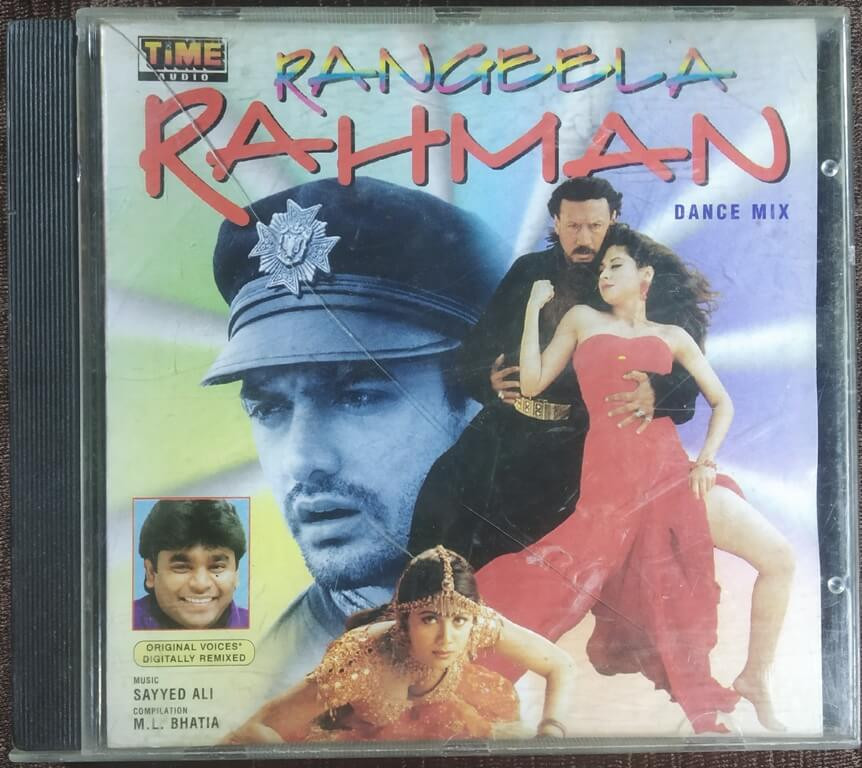 AR Rahman - Rangeela Rahman (Dance Mix) (1998) Sayyed Ali Pre-Owned Time Audio Audio CD