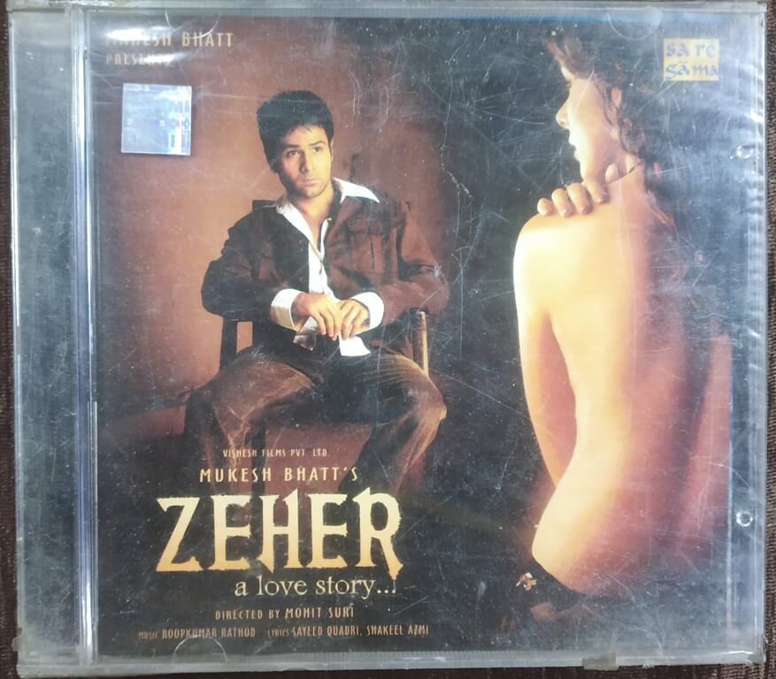 Zeher (A Love Story) (2005) Roop Kumar Rathod Pre-Owned Sa Re Ga Ma Audio CD