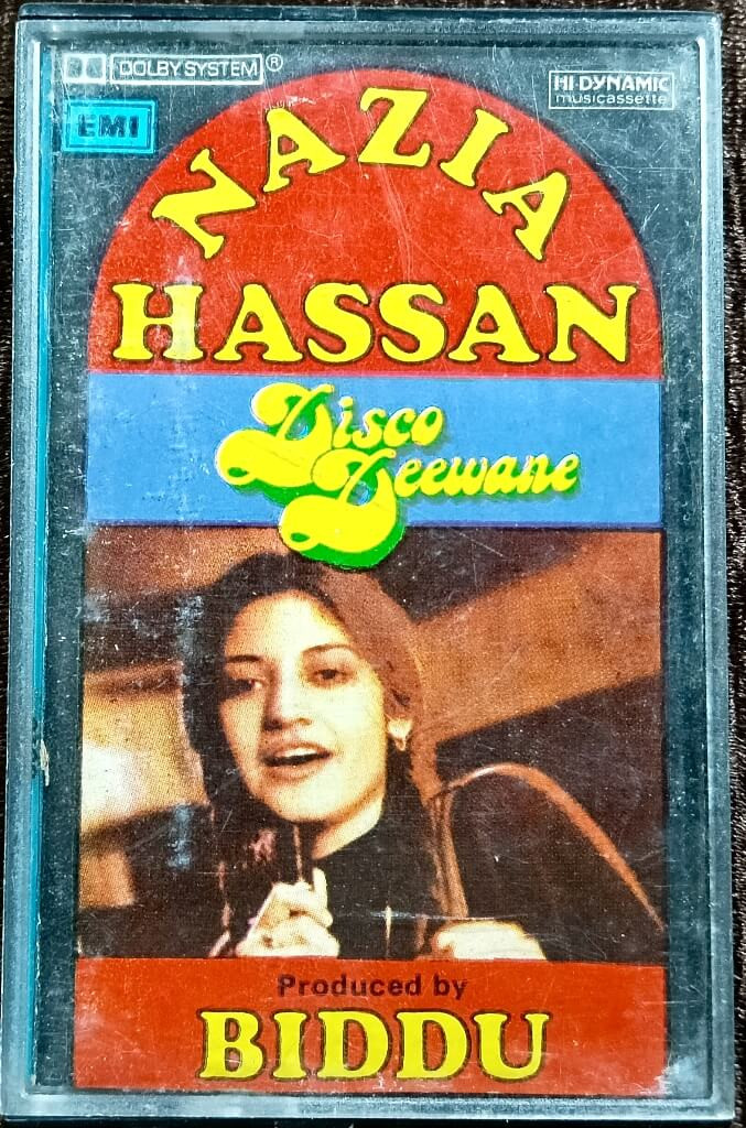Nazia Hassan, Biddu - Disco Deewane (1980) Biddu, Zoheb Pre-Owned HMV-Hi-dynamic Audio Cassette