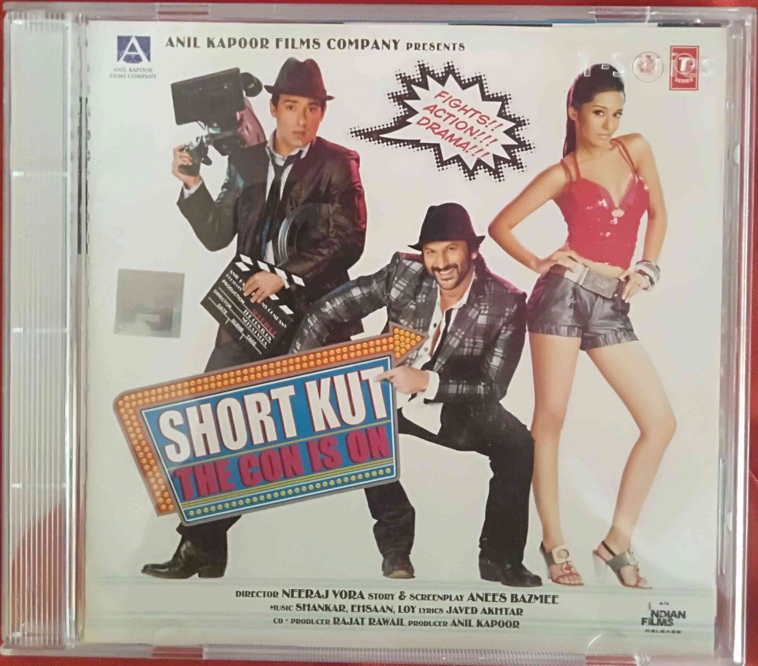 Shortkut The Con Is On (2009) Shankar-Ehsaan-Loy Pre-Owned T-Series Audio CD