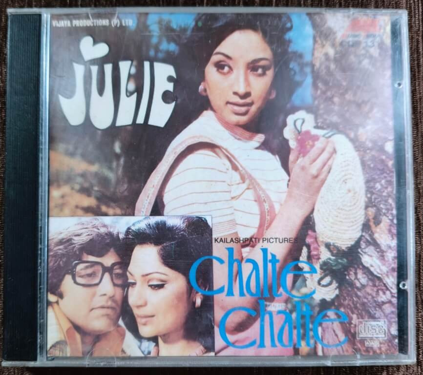 Julie (1975) Rajesh Roshan / Chalte Chalte (1974) Bappi Lahiri Pre-Owned Music India Audio CD
