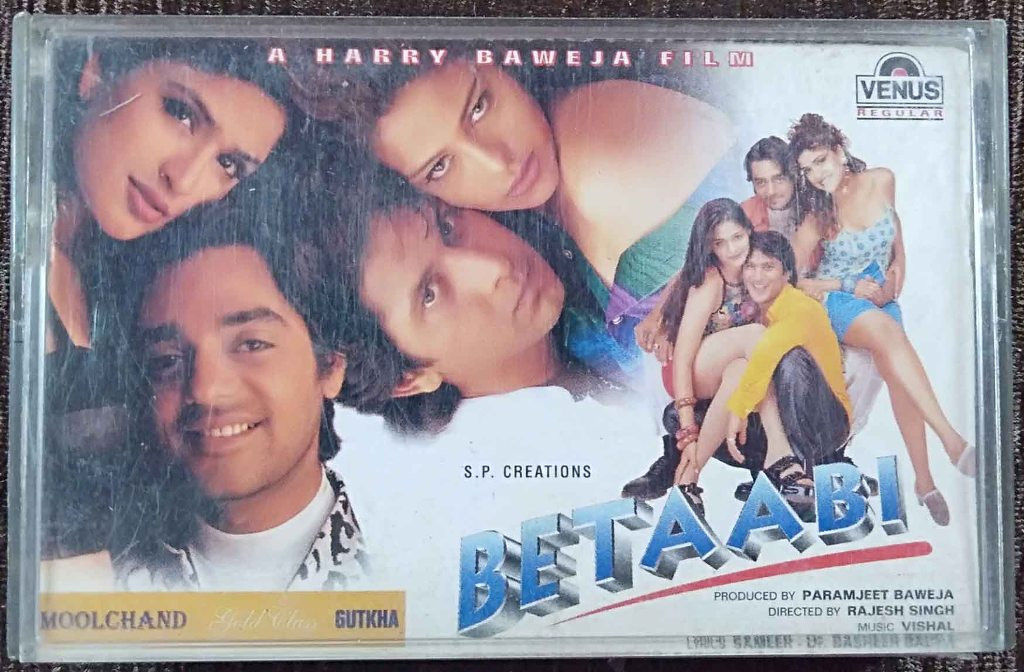 Betaabi (1997) Vishal Pre-Owned VENUS Audio Cassette