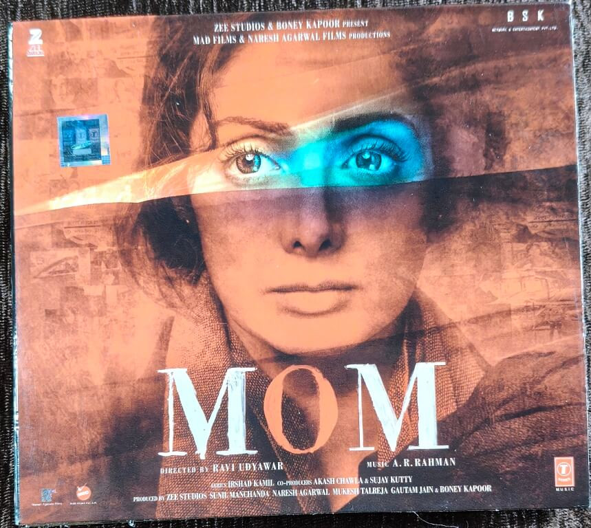Mom (2017) A.R. Rahman Pre-Owned T-Series Audio CD