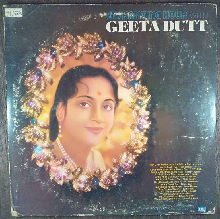 Geeta Dutt – Enchanting Hour With Geeta Dutt (1984) Compilation Pre-Owned Vinyl, 12" LP Record