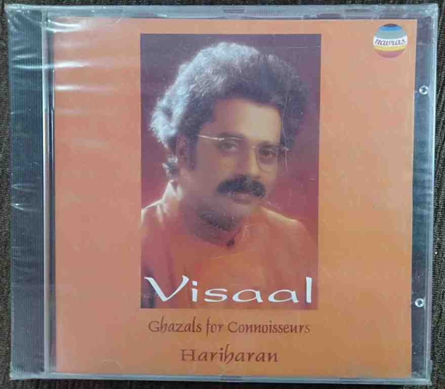 Hariharan – Visaal (Ghazals For Connoisseurs) (1996) Ghazal Pre-Owned Navras Records Audio CD