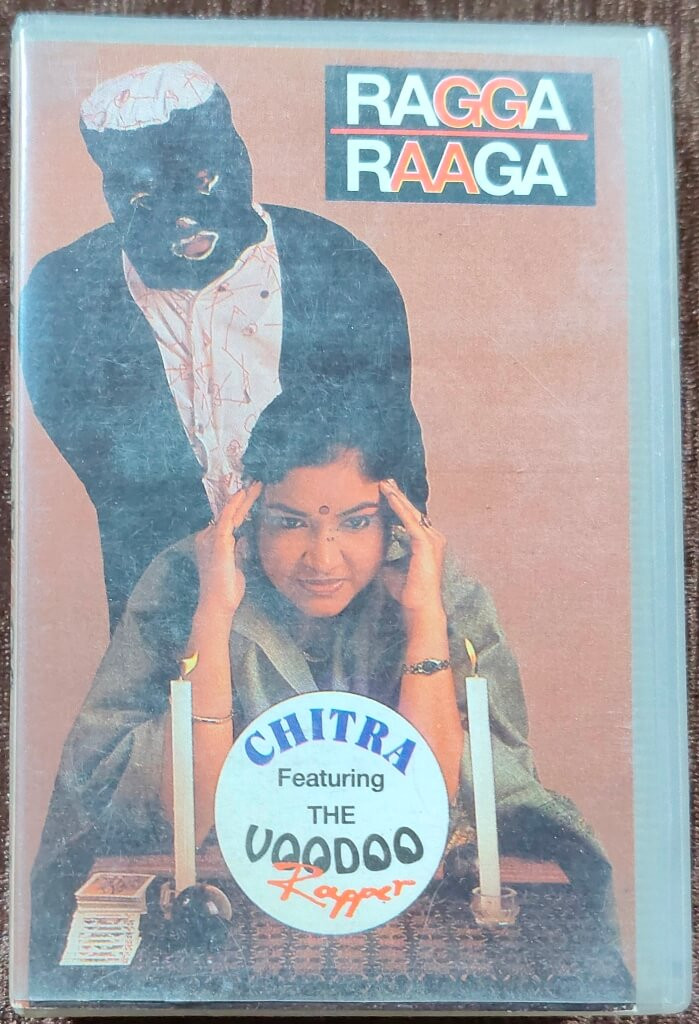 Chitra featuring The Voodoo Rapper – Ragga - Raaga (1993) Music : Salim–Sulaiman & Singer: K.S. Chitra Pre-Owned Magnasound Audio Cassette