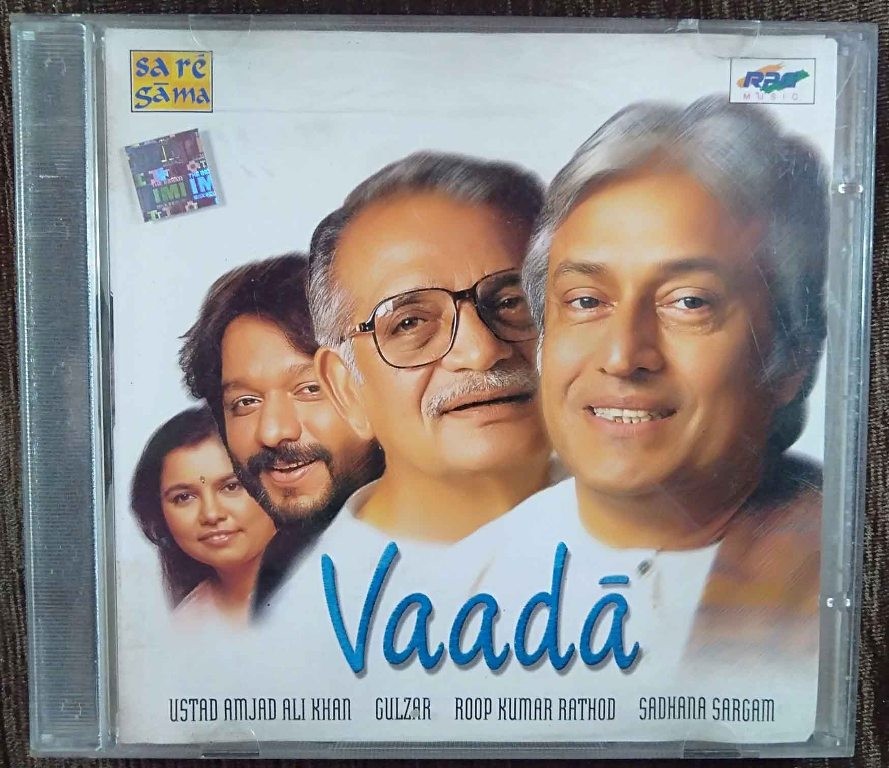 Vaada (2000) Ustad Amjad Ali Khan Pre-Owned SA RE GA MA, RPG MUSIC Audio CD