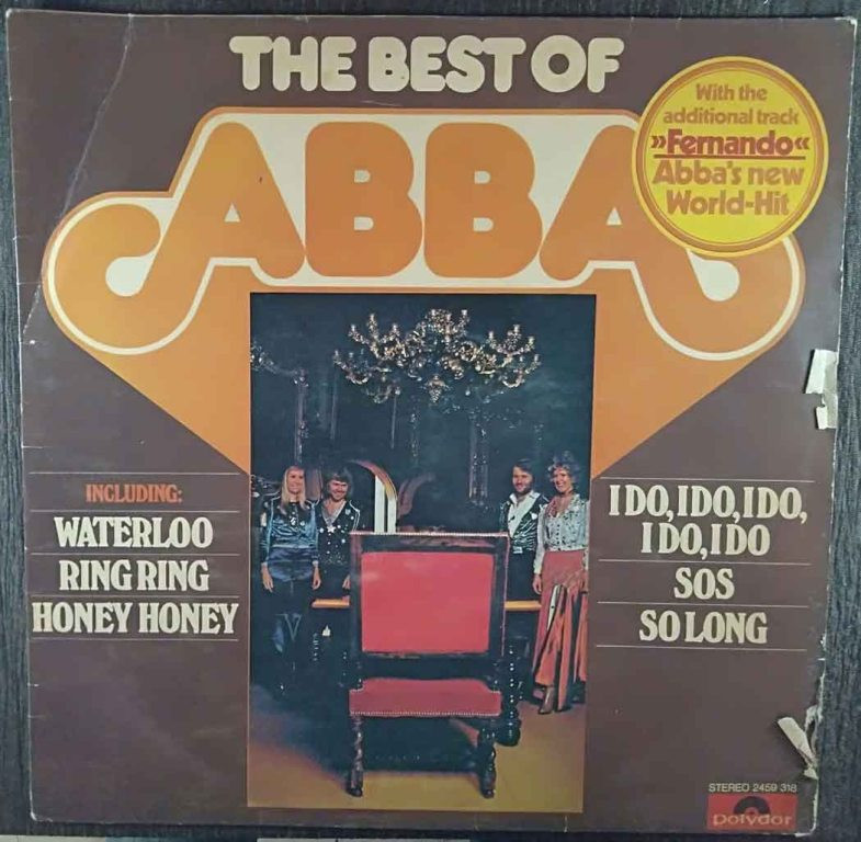 Abba - The Best Of Abba (1975) Compilation Pre-Owned Vinyl, 12" LP Record