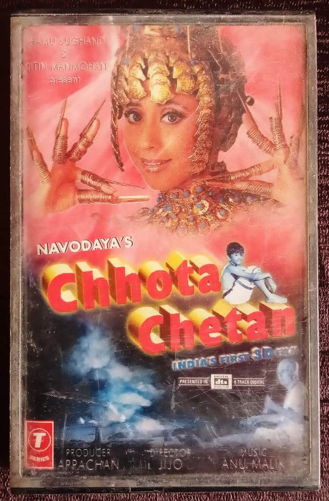 Chhota Chetan (1998) Anu Malik, Anand-Milind & Sharath Pre-Owned T-Series Audio Cassette