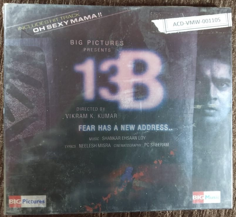 13 B-Fear Has A New Adress (2009) Shankar, Ehsaan, Loy Pre-Owned Big Music Audio CD