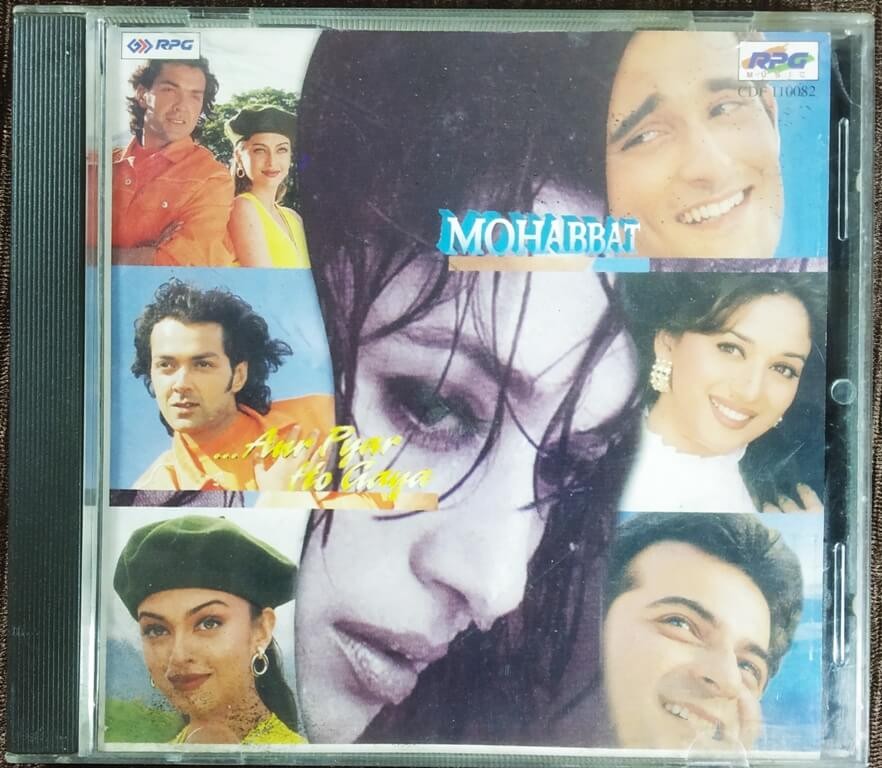 Aur Pyar Ho Gaya (1997) Nusrat Fateh Ali Khan / Mohabbat (1997) Nadeem-Shravan Pre-Owned Imported Audio CD