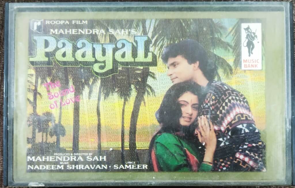 Paayal (1991) Nadeem-Shravan Pre-Owned Music Bank Audio Cassette