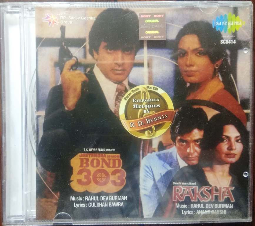 Bond 303 (1984) R. D. Burman - Raksha (1981) R. D. Burman - Pre-Owned Audio CD