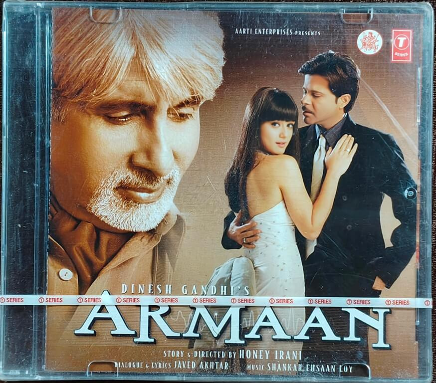 Armaan (2003) Shankar-Ehsaan-Loy Bollywood OST Pre-Owned T-Series Audio CD