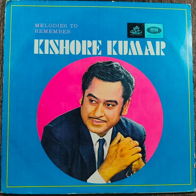 Kishore Kumar – Melodies To Remember (1968) Hindi OST Compilation Pre-Owned Vinyl, 12" Odeon LP Record