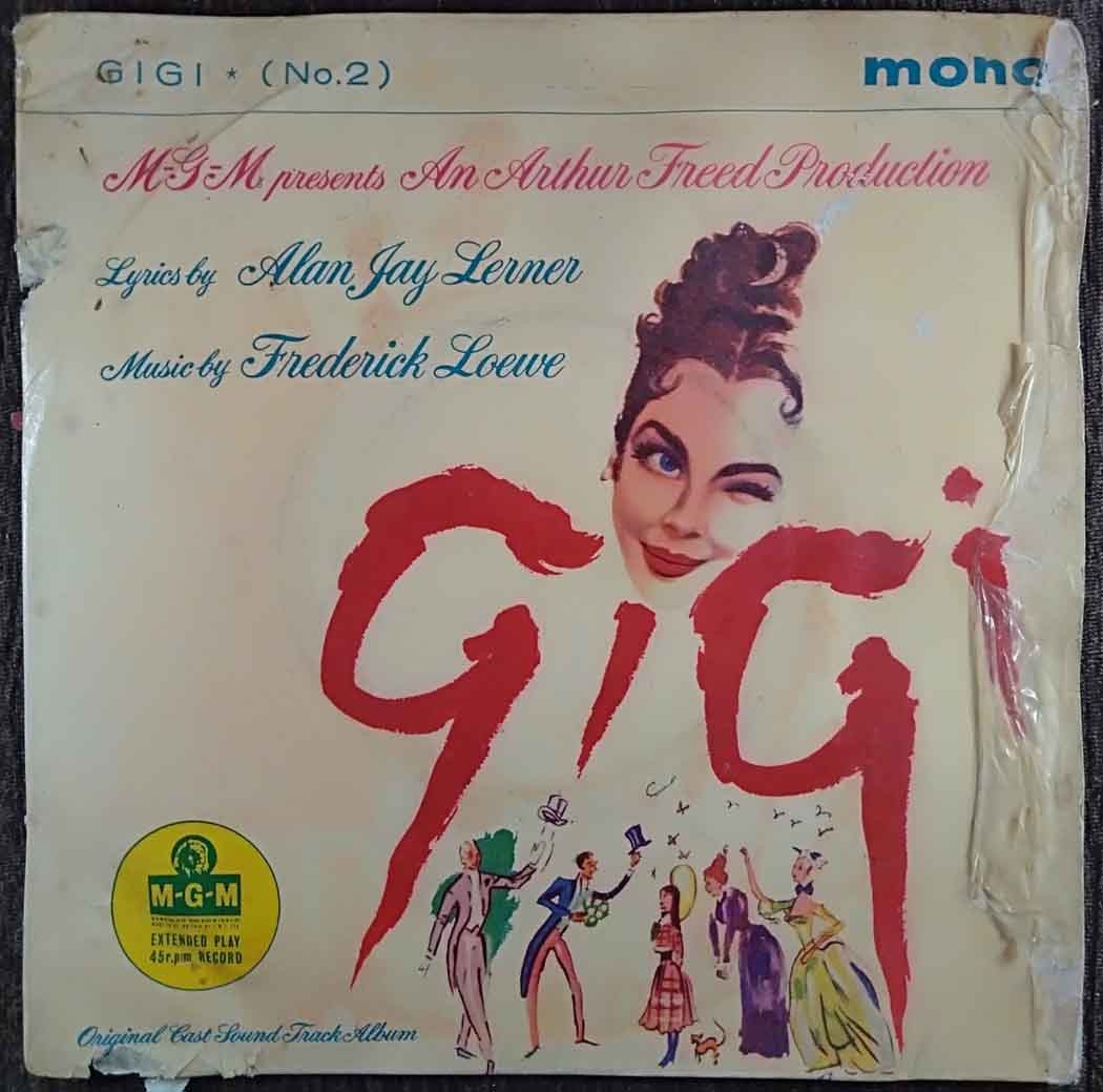 Gigi (No. 2) (1958) Frederick Loewe Pre-Owned Vinyl, 7" Imported EP Record