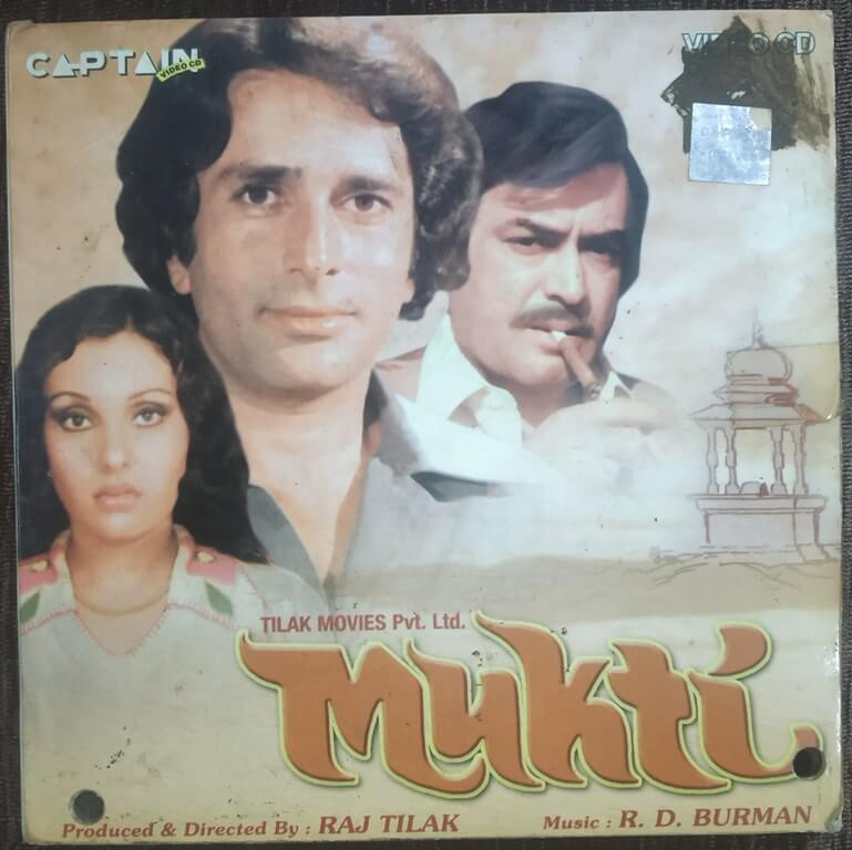 Mukti (1977) Raj Tilak Pre-Owned Captain Double Video CD