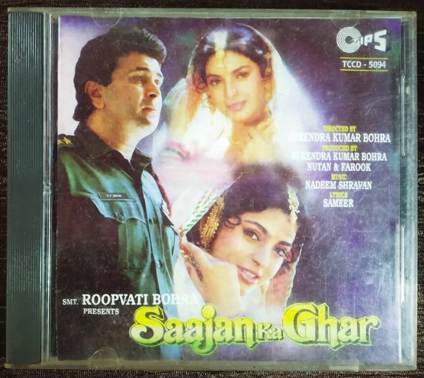 Saajan Ka Ghar (1993) Nadeem-Shravan Pre-Owned Tips Audio CD