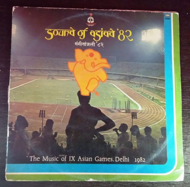 Pandit Ravi Shankar - Sound Of Asiad '82 (The Music of IX Asian Games, Delhi 1982) (1982) Ravi Shankar Pre-Owned Vinyl, 12" LP Record