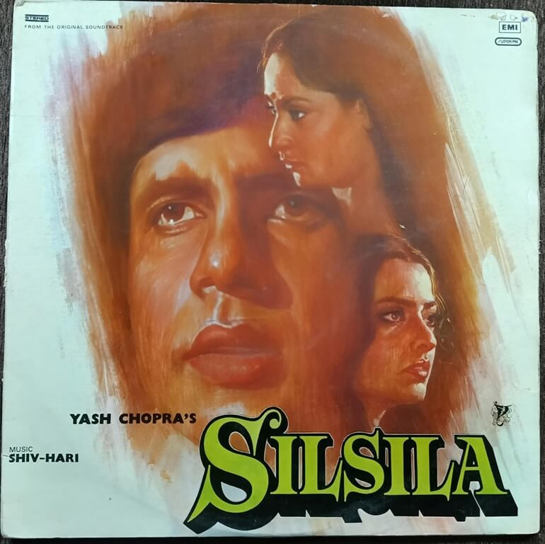 Silsila (1981) Shiv-Hari Pre-Owned Vinyl, 12" HMV Double LP Record Set