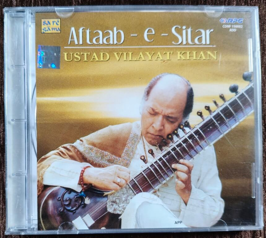 Ustad Vilayat Khan - Aftaab-E-Sitar (1987) Pre-Owned Sa Re Ga Ma, RPG Audio CD