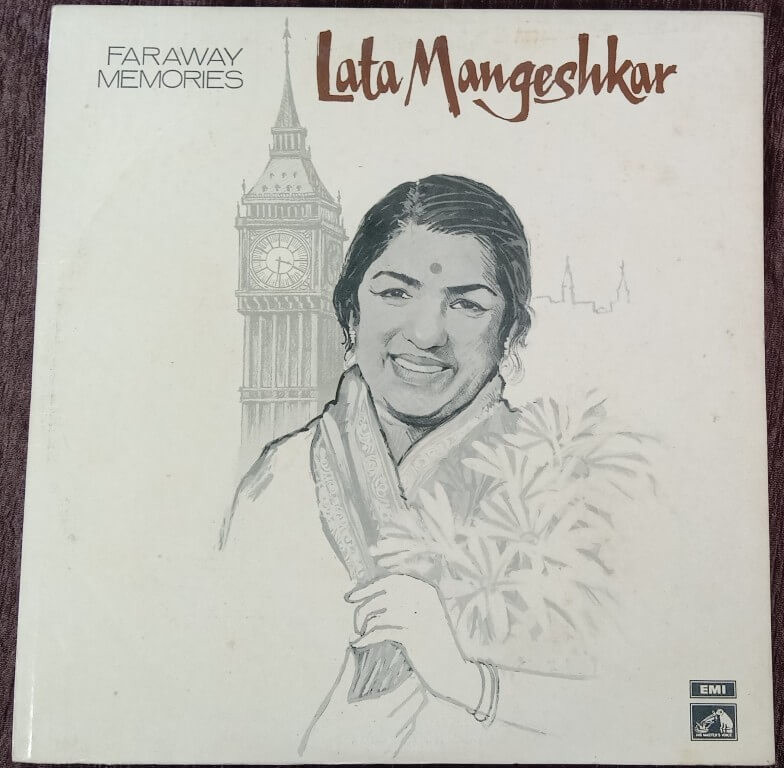 Lata Mangeshkar – Faraway Memories (1974) Compilation Pre-Owned Vinyl, 12" HMV LP Record