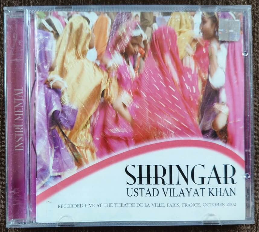 Ustad Vilayat Khan - Shringar (2002) Pre-Owned Sony Music, Navras Reocrd Audio CD
