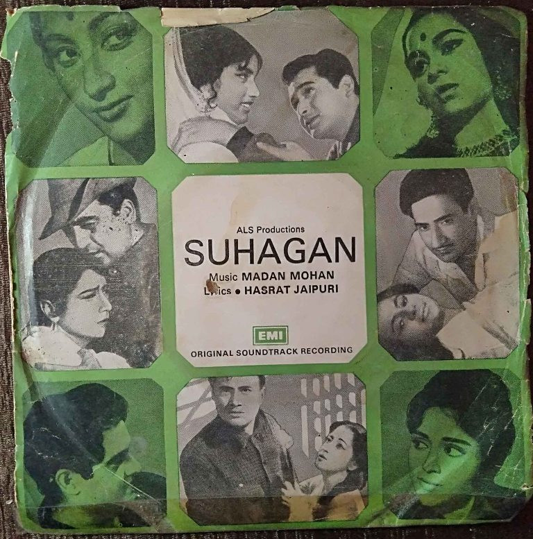 Suhagan (1964) Madan Mohan Pre-Owned Vinyl, 7" EP Record