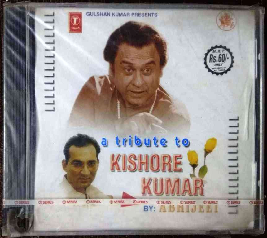Abhijeet - A Tribute To Kishore Kumar Vol 3 (2002) Ramesh Iyyer Pre-Owned T-Series Audio CD