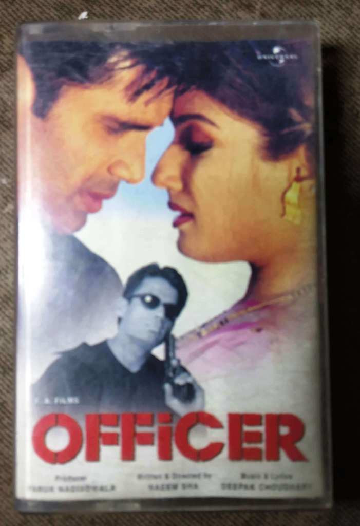 Officer (2000) Deepak Choudhary Pre-Owned Music India, Universal Audio Cassette