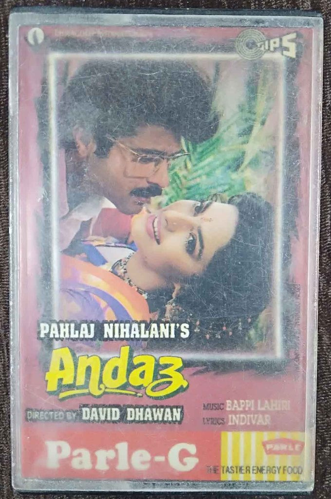Andaz (1994) Bappi Lahiri Pre-Owned TIPS Audio Cassette
