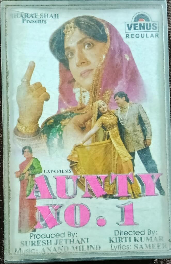 Aunty No. 1 (1997) Anand-Milind Pre-Owned Venus Audio Cassette