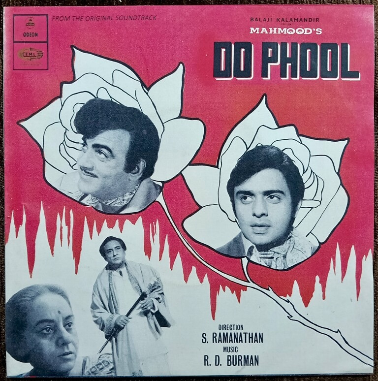 Do Phool (1972) R. D. Burman Pre-Owned Vinyl, 7" Odeon SP Record