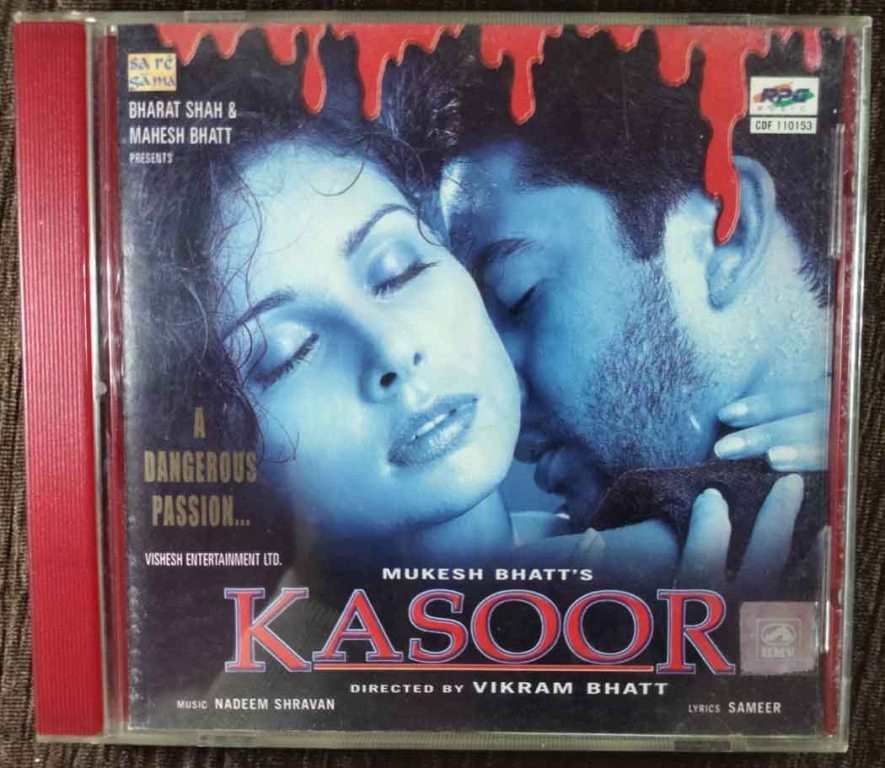 Kasoor (2000) Nadeem-Shravan Pre-Owned RPG, SA RE GA MA Audio CD