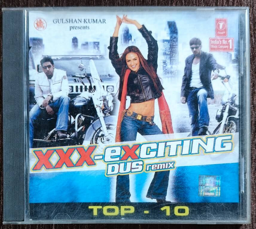 XXX-Exciting Dus Remix Bollywood Top 10 (2005) Compilation Pre-Owned T-Series Audio CD