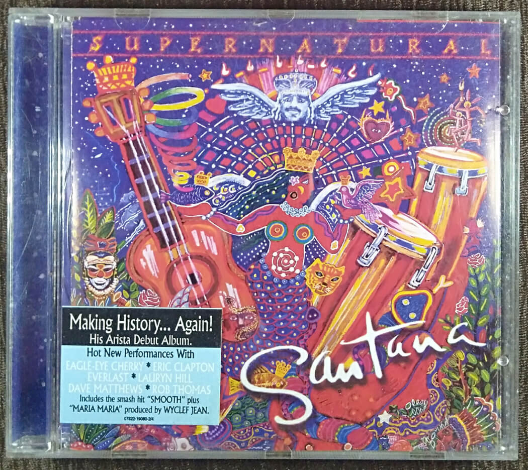 Santana - Supernatural (1999) Album Pre-Owned Arista Records Imported  Audio CD